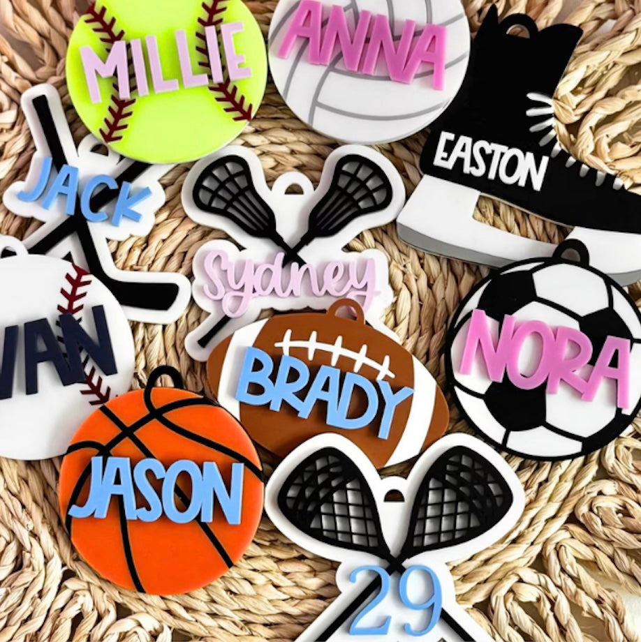 Sports Bag Tag